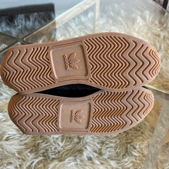 Khaite X Adidas Women’s Black Suede Sneakers with Gum Sole 8.5 - Picture 5 of 7